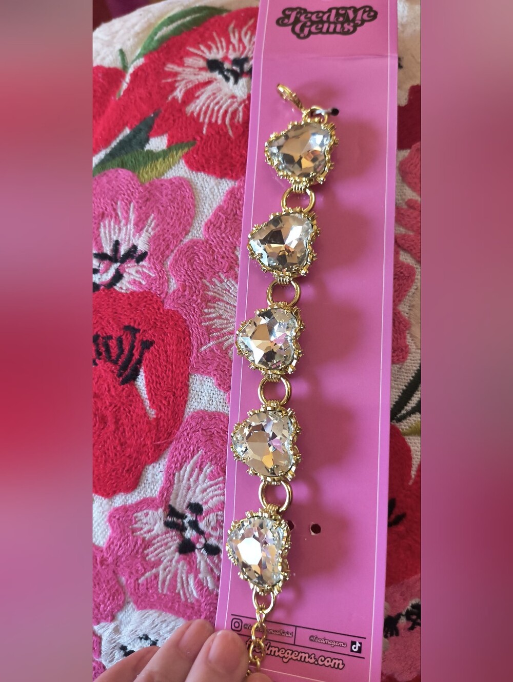 New Feed Me Gems Aphrodite "Diamond" Bracelet